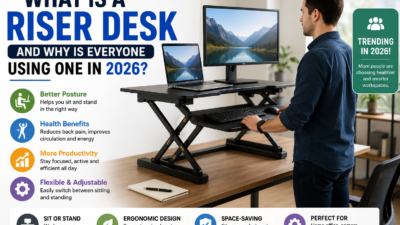 What Is a Riser Desk and Why Is Everyone Using One in 2026?