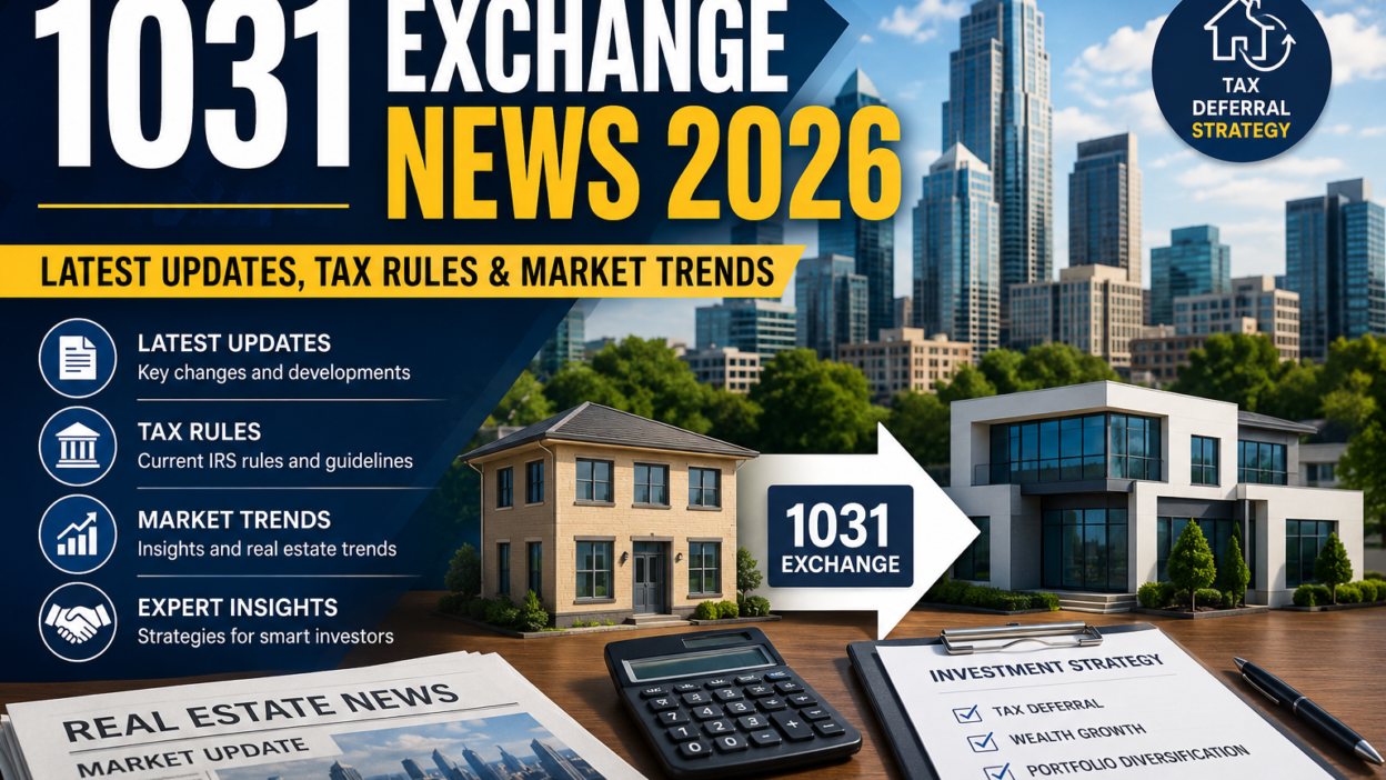 1031 Exchange News 2026: Latest Updates, Tax Rules & Market Trends