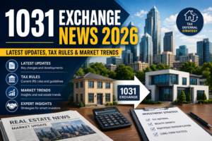 1031 Exchange News 2026: Latest Updates, Tax Rules & Market Trends