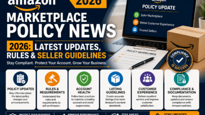 Amazon Marketplace Policy News 2026: Latest Updates, Rules & Seller Guidelines