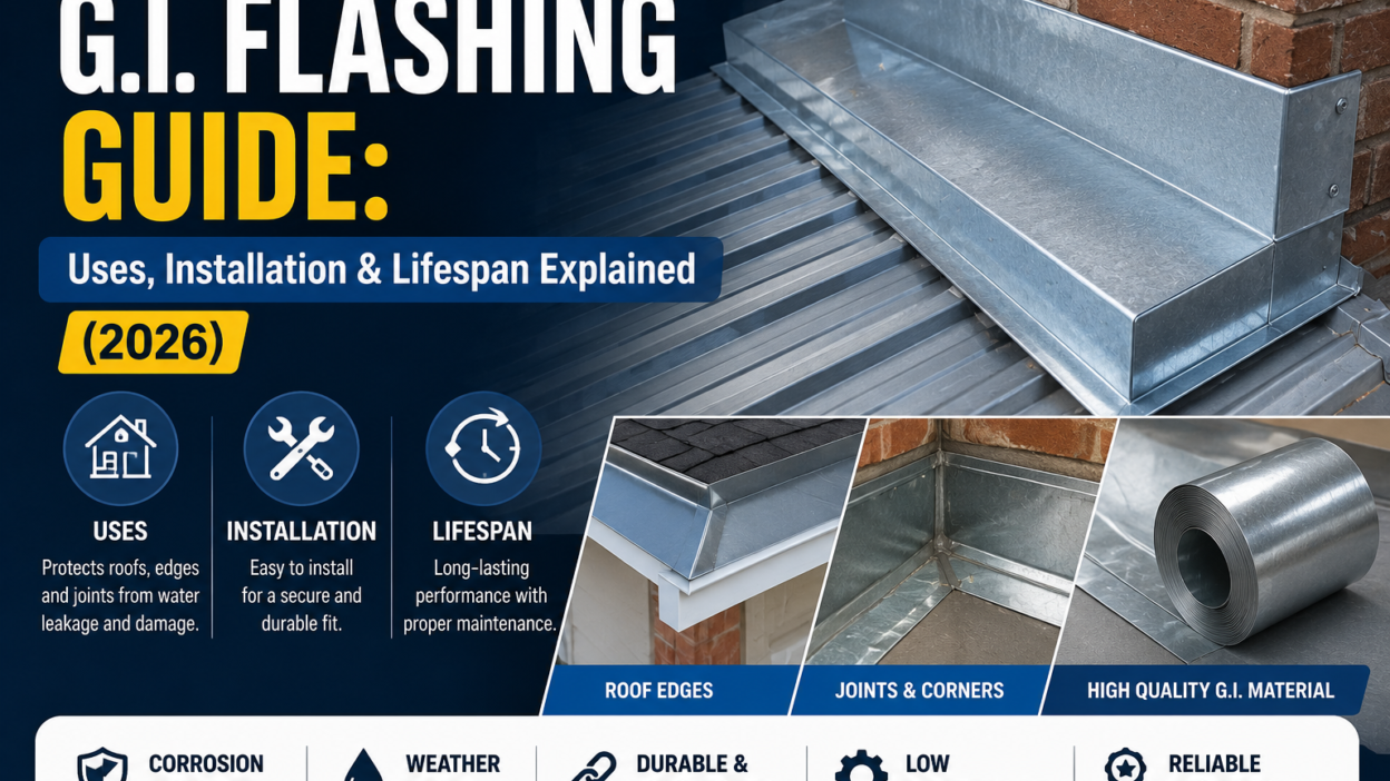 G.I. Flashing Guide: Uses, Installation & Lifespan Explained (2026)